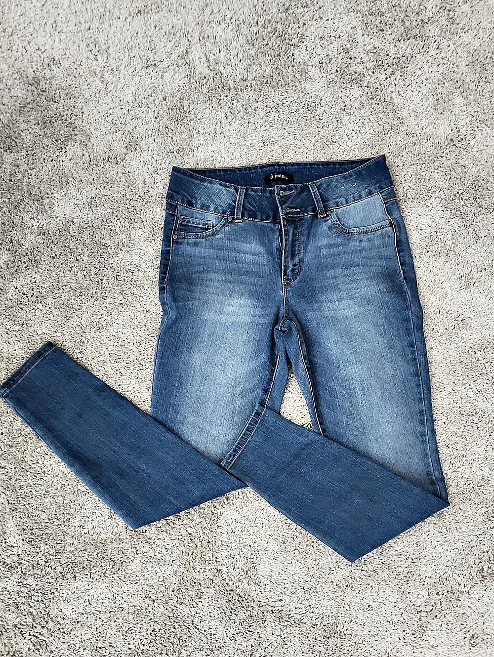 d.jeans Skinny Jeans Blue Waist 10 Like New